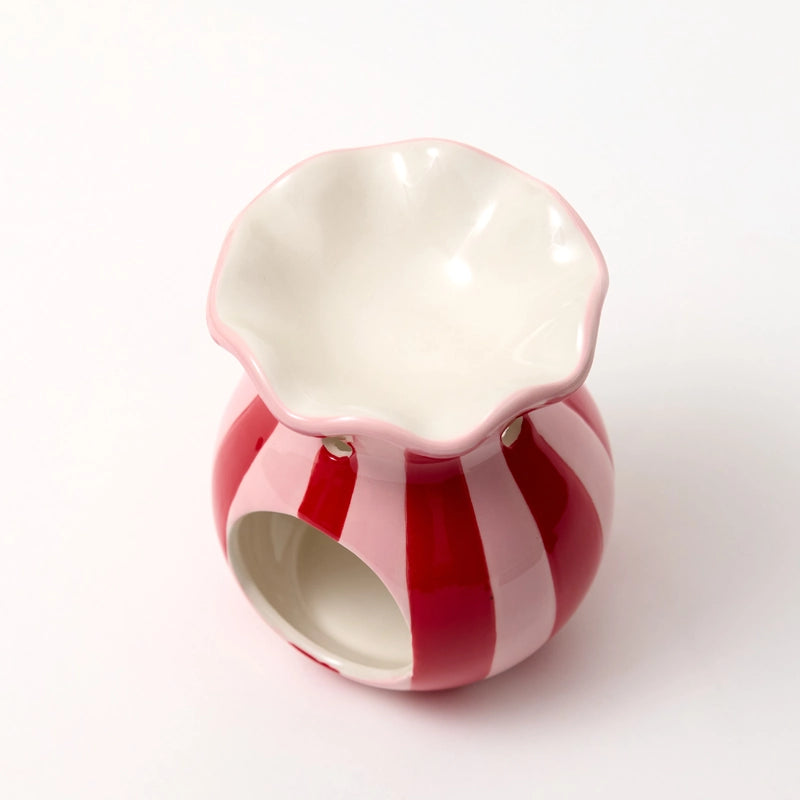 Pink Striped Ripple Burner