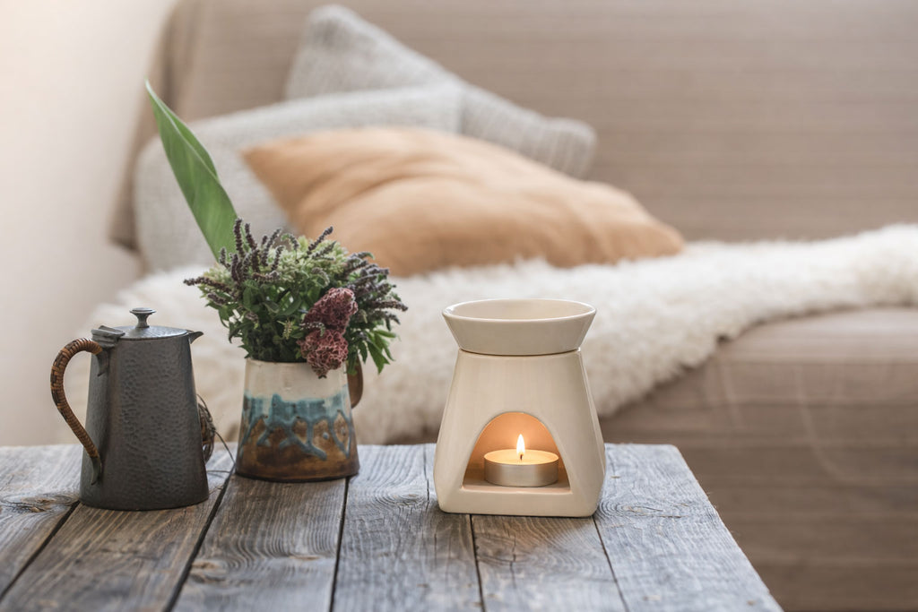 Natural Ceramic Wax Burner - Wax Melt Burners by Wax Pop